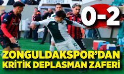 Zonguldakspor’dan Kritik Deplasman Zaferi