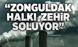 Milletvekili Eylem Ertuğrul: “Zonguldak halkı göz göre göre zehir soluyor”