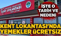 Zonguldak Kent Lokantası'nda  yemekler ücretsiz verilecek!