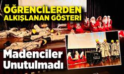 Madenciler anıldı, öğrenciler tam not aldı