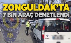 Zonguldak’ta 7 bin araç denetlendi