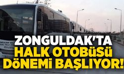 Zonguldak'ta 'Halk Otobüsü' dönemi başlıyor!
