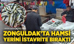 Zonguldak’ta hamsi azaldı, tezgahların yeni gözdesi istavrit oldu