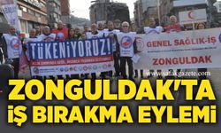 Zonguldak'ta iş bırakma eylemi: "Bu bir uyarıdır"