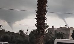 Akdeniz’de Aynı Anda İki Hortum; Dolu ve Sağanak Etkili Oldu