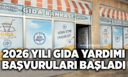 2026 yılı gıda yardımı başvuruları başladı