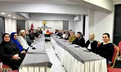 AK Parti İl Kadın Kolları haftalık toplantısını yaptı