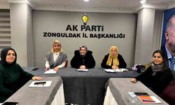 AK Parti İl Kadın Kolları toplandı düzenledi