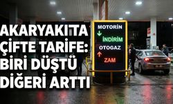 Akaryakıtta Çifte Tarife: Biri Düştü Diğeri Arttı