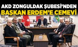 AKD Zonguldak Şubesi’nden Başkan Erdem’e Cemevi ziyareti