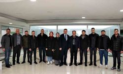 Aydın Garip, projelerini Başkan Koloğlu’na anlattı