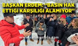 Tahsin Erdem Gazetecilerle Kent Ormanı’nda bir araya geldi