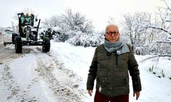 Başkan Posbıyık, karla mücadele çalışmalarını sahada denetledi
