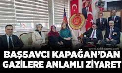 Başsavcı Kapağan’dan Gazilere anlamlı ziyaret