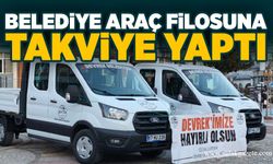 Belediye araç filosuna takviye yaptı