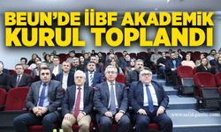 BEUN İİBF Akademik Kurul toplantısı gerçekleştirildi