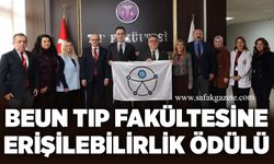 BEUN Tıp Fakültesine erişilebilirlik ödülü