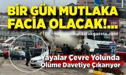 Zonguldak'ta Yayalar Çevre Yolunda Ölüme Davetiye Çıkarıyor