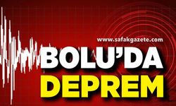 Bolu'da deprem!