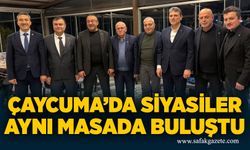 Çaycuma’da siyasi partiler aynı masada buluştu