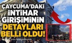 Çaycuma'daki int*har girişiminin detayları belli oldu!