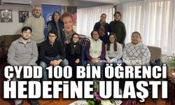 ÇYDD 100 bin öğrenci hedefine ulaştı