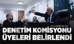 Denetim Komisyonu üyeleri belirlendi