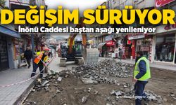Devrek’te değişim sürüyor: İnönü Caddesi yenileniyor