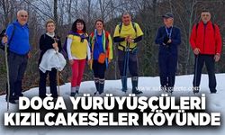 Doğa Yürüyüşçüleri Kızılcakeseler köyünde