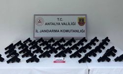 Silah ticareti operasyonu: 45 tabanca ele geçirildi