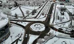 Düzce beyaza büründü: Kar manzaraları kartpostallık