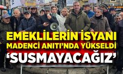 Zonguldak'taki emekliler, oturma eylemi başlattı