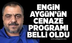 Engin Aygün’ün cenaze programı belli oldu