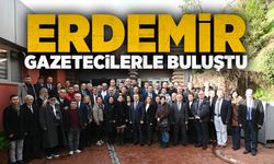 Erdemir gazeteciler ile buluştu
