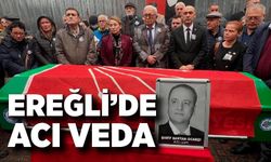 Ereğli’de acı veda: Sertan Ocakçı için tören düzenlendi