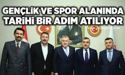 Gençlik ve spor alanında tarihi bir adım atılıyor