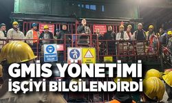 GMİS, geçici iş durdurma kararı alınan madenlerde işçileri bilgilendirdi
