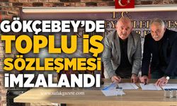 Gökçebey’de Toplu İş Sözleşmesi imzalandı