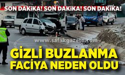Buzlanma faciya neden oldu; 1 ölü, 9 yaralı