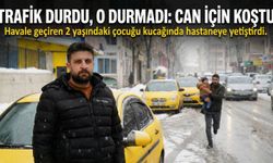 🔴 Trafik Durdu, O Durmadı! Hasta Çocuk İçin Karda Ölümüne Koştu