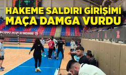 Hakeme saldırı girişimi maça damga vurdu