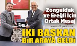 İki başkan bir araya geldi: Zonguldak ve Ereğli için ortak mesaj
