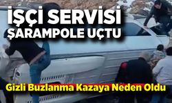 İşçi Servisi Şarampole Uçtu: Gizli Buzlanma Faciası