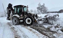 Karabük’te karla mücadele sürüyor: 109 köy yolundan 30’u ulaşıma açıldı
