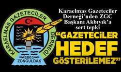 Karaelmas Gazeteciler Derneği’nden ZGC Başkanı Akbıyık’a sert tepki