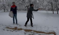 Karaman’da yaban hayvanları unutulmadı