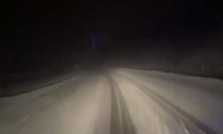 Kayseri-Kahramanmaraş kara yolu yoğun kar nedeniyle kapandı