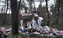 Kent Ormanı’nı çöplüğü çevirmişler