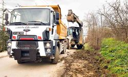 Köy yollarına güçlü altyapı hamlesi