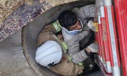 Kuyuya düşen vatandaş yaralandı